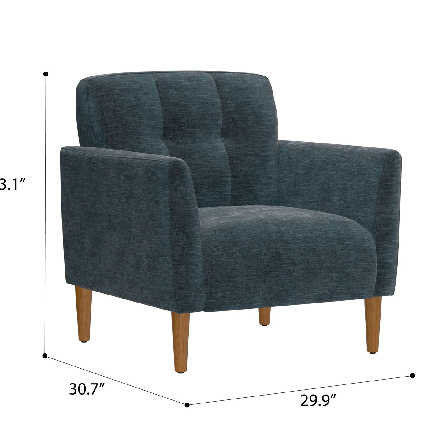 Jonah - Accent Chair - Pacific Ocean