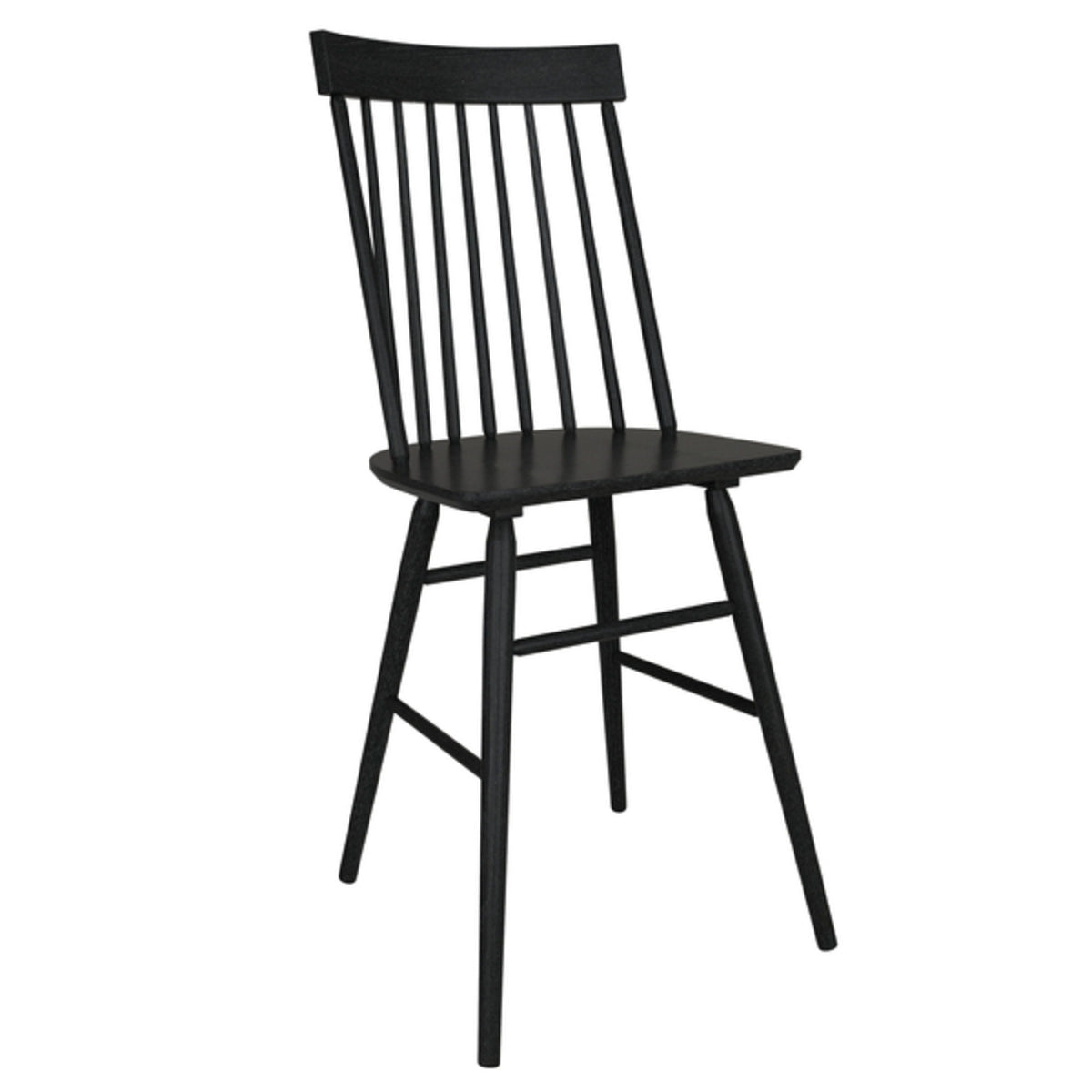 Midland - Counter-Height Chair With Solid Wood Construction - Black