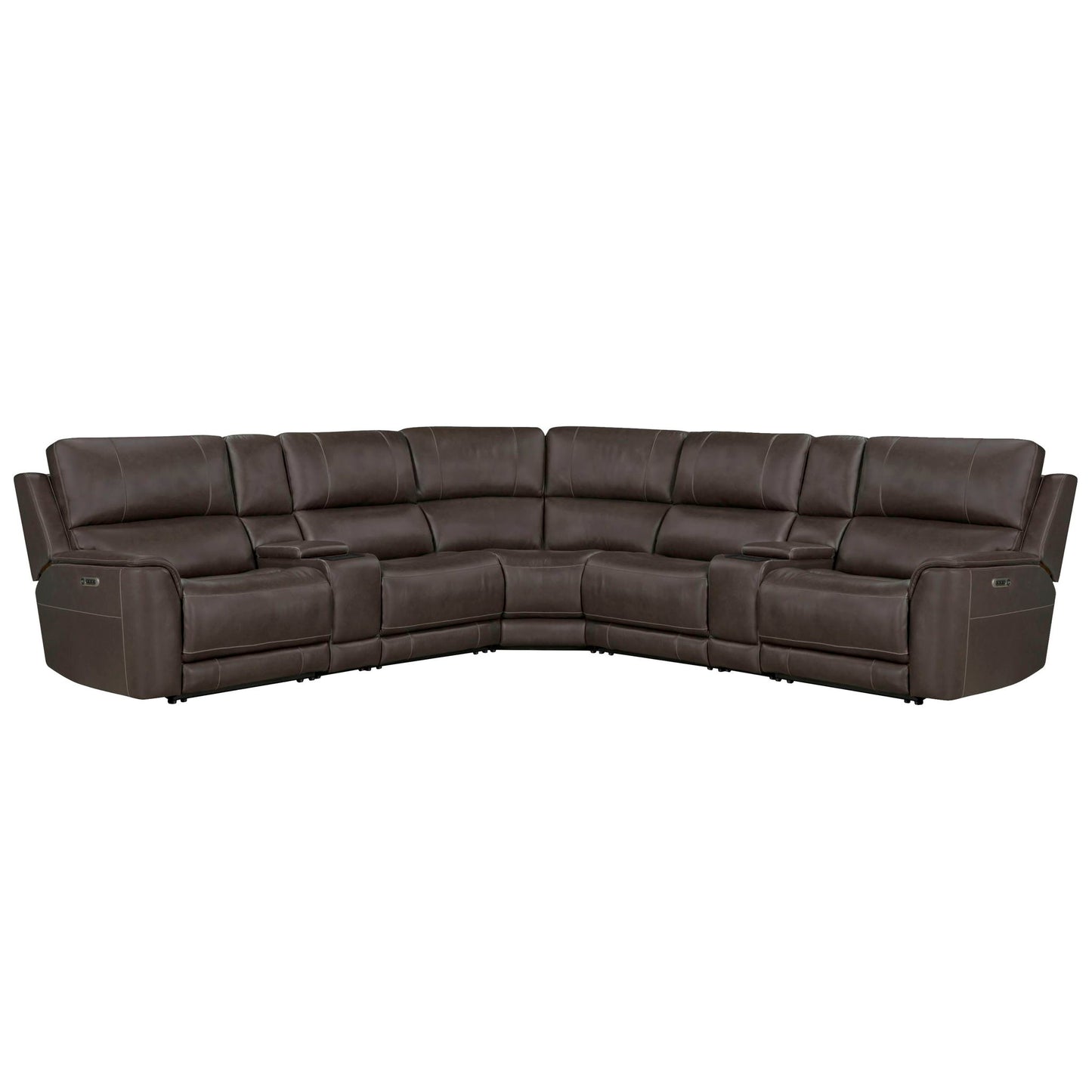 Easton - Power Reclining Sectional With Power Adjustable Headrests