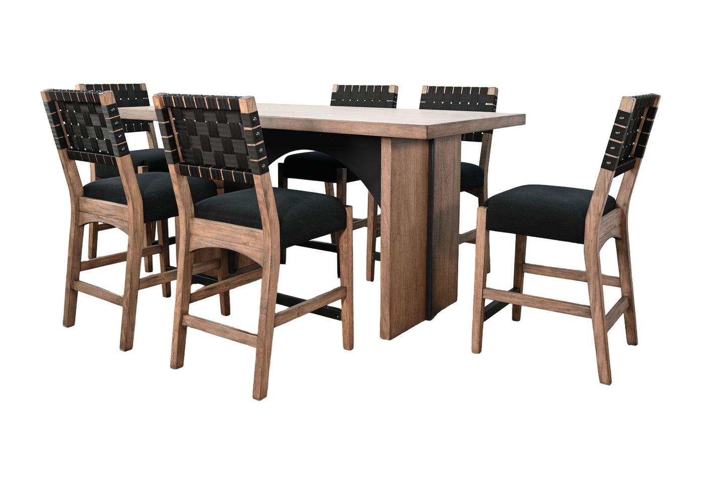 Modern - Rectangular Arch Counter Table Set