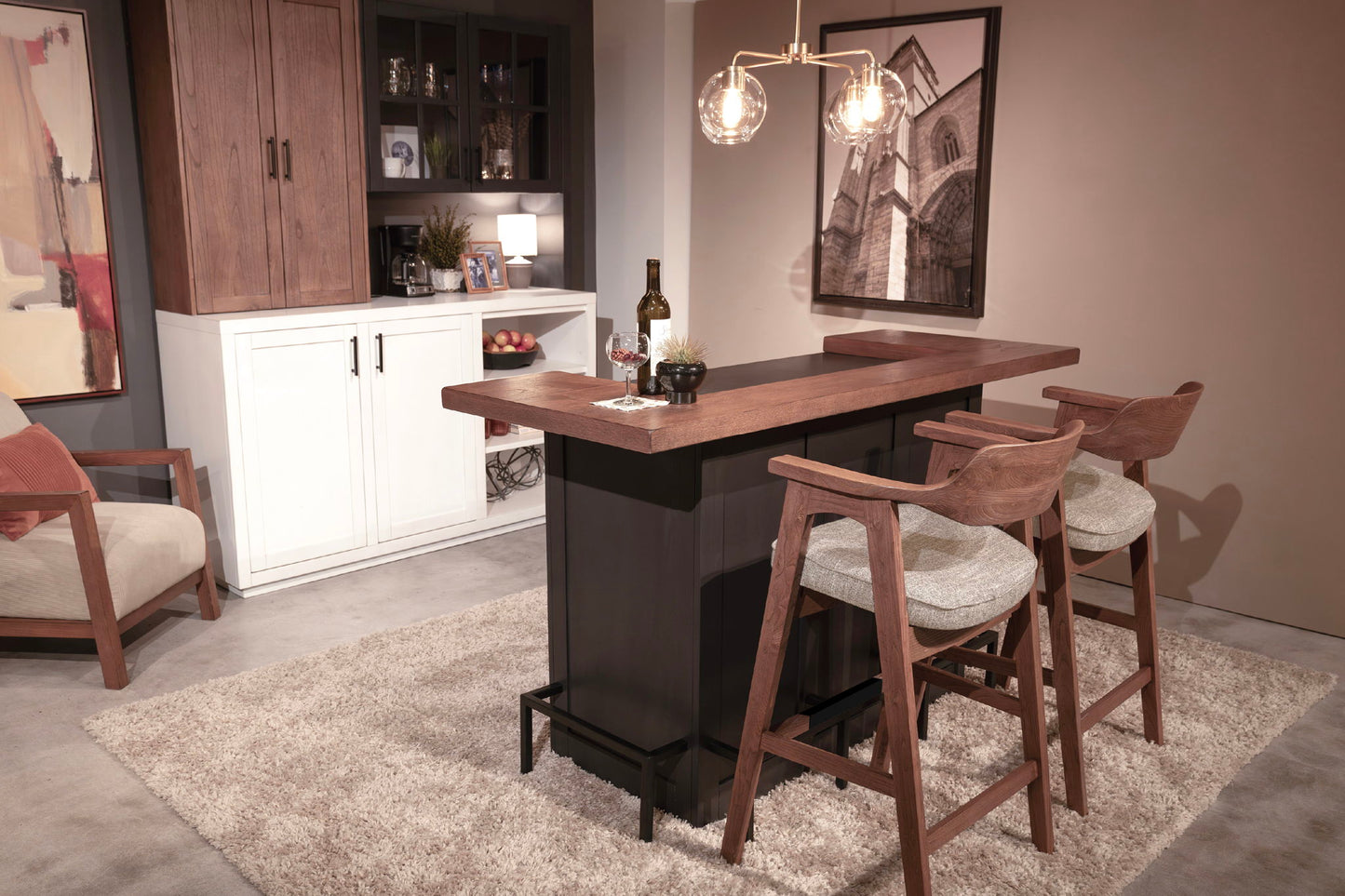 Uptown Front 3 Piece Bar Set