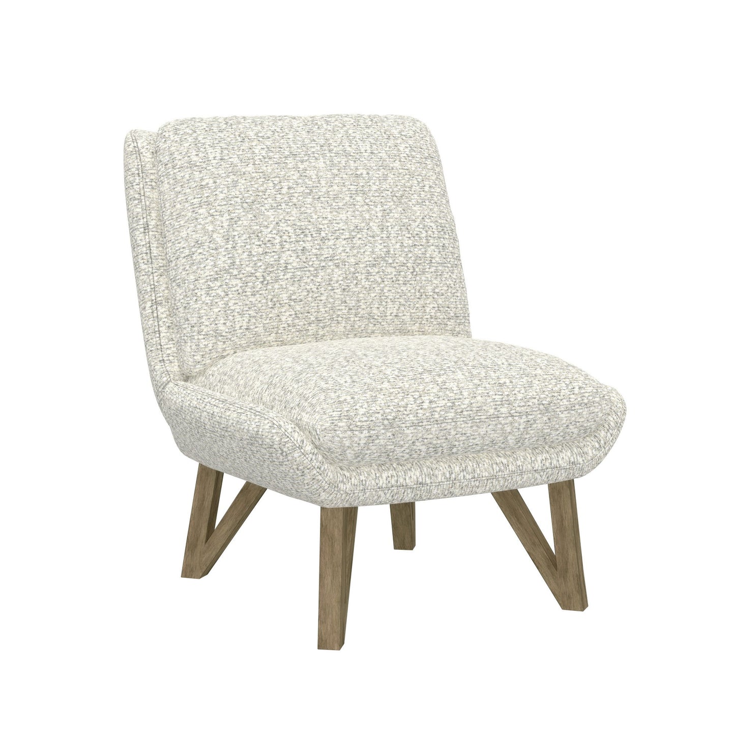 Emerson - Armless Accent Chair - Cream