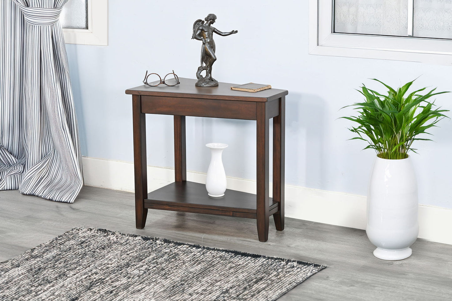 Chair Side Table - Coffee Bean / Dark Brown