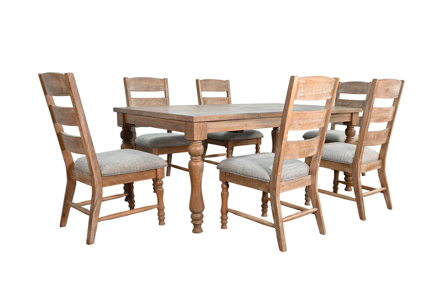 Sierra - Rectangular Extension Dining Set With Turned Legs