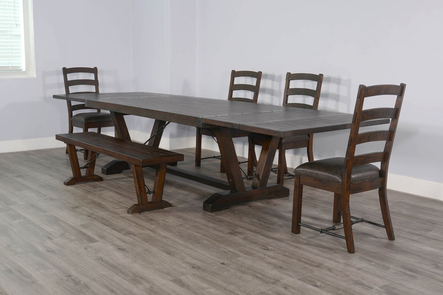 Homestead - Yellowstone Ladderback Dining Chair (Set of 2) - Tobacco Leaf