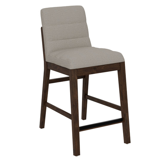 Ronin - Upholstered Stools (Set of 2) - Rich Brown