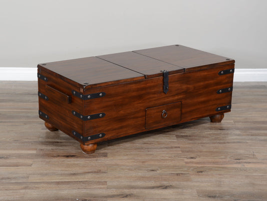 Santa Fe - Trunk Coffee Table - Dark Chocolate