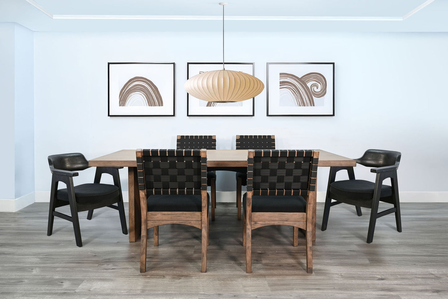 Modern - Rectangular Arch Dining Set