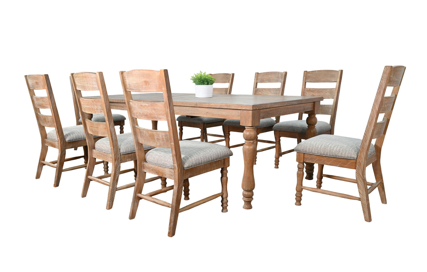 Sierra - Rectangular Extension Dining Set With Turned Legs
