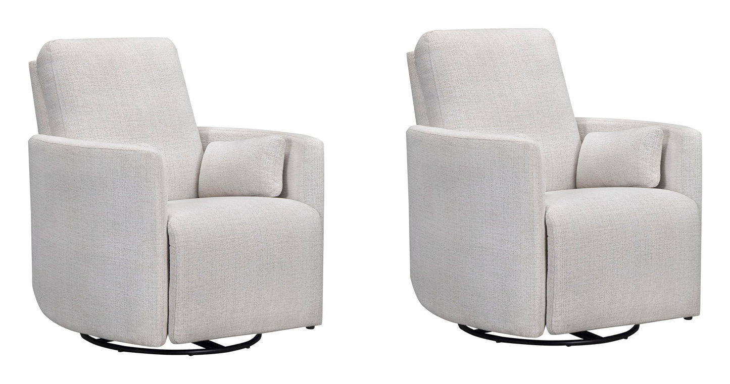 Turner - Manual Swivel Glider Recliner (Set of 2)