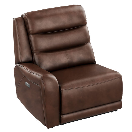 Duluth - Dual Power LSF Recliner - Porter Brown