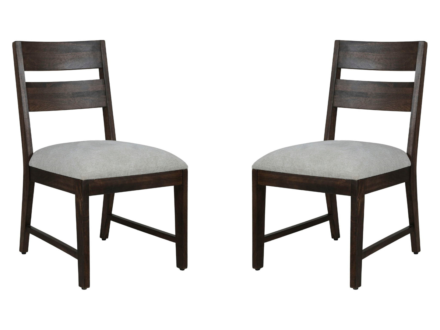 Portico - Ladderback Dining Chair (Set of 2) - Warm Brown