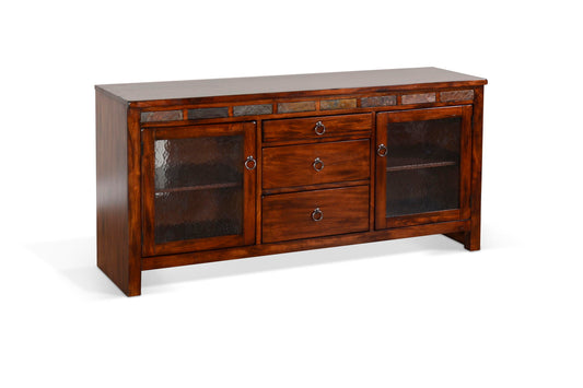 Santa Fe - 60" TV Console - Dark Chocolate
