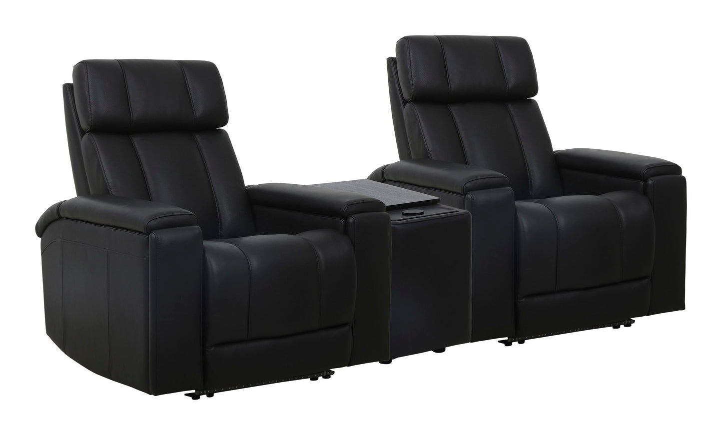 Phoenix - Zero Gravity Power 2 Seat Home Theater Seating With Wedge And Immersive Audio