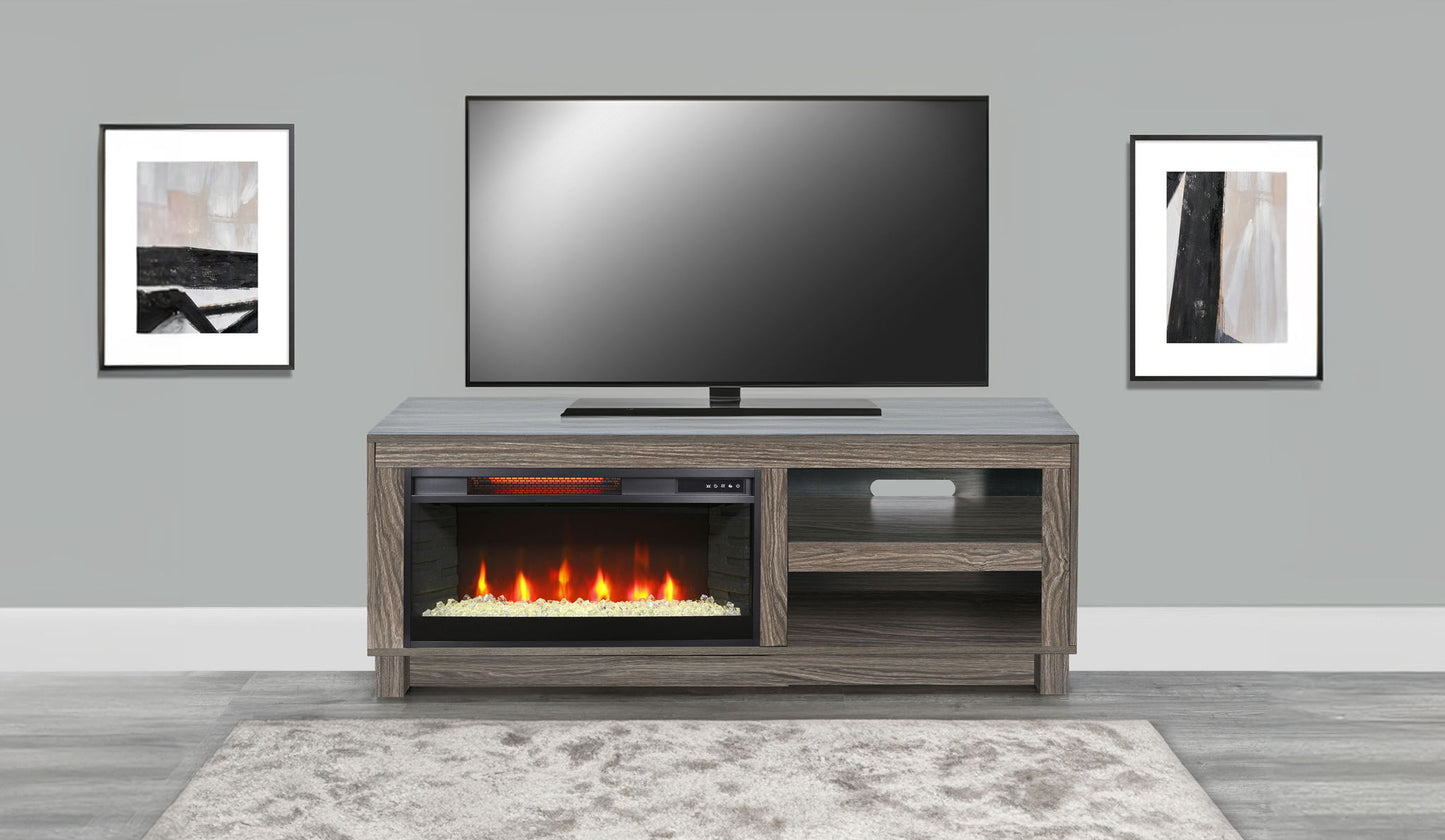 Napa Console With Fireplace Insert Option