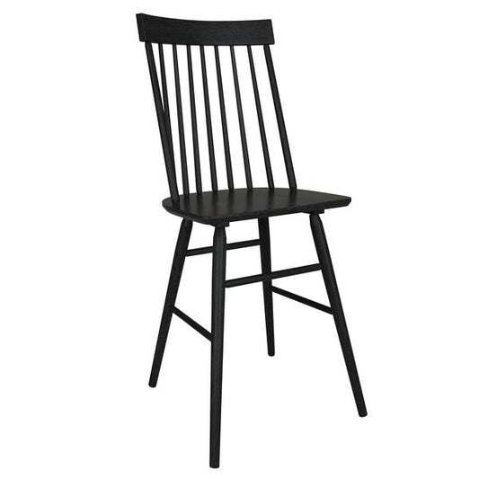 Midland - Counter-Height Chair With Solid Wood Construction - Black