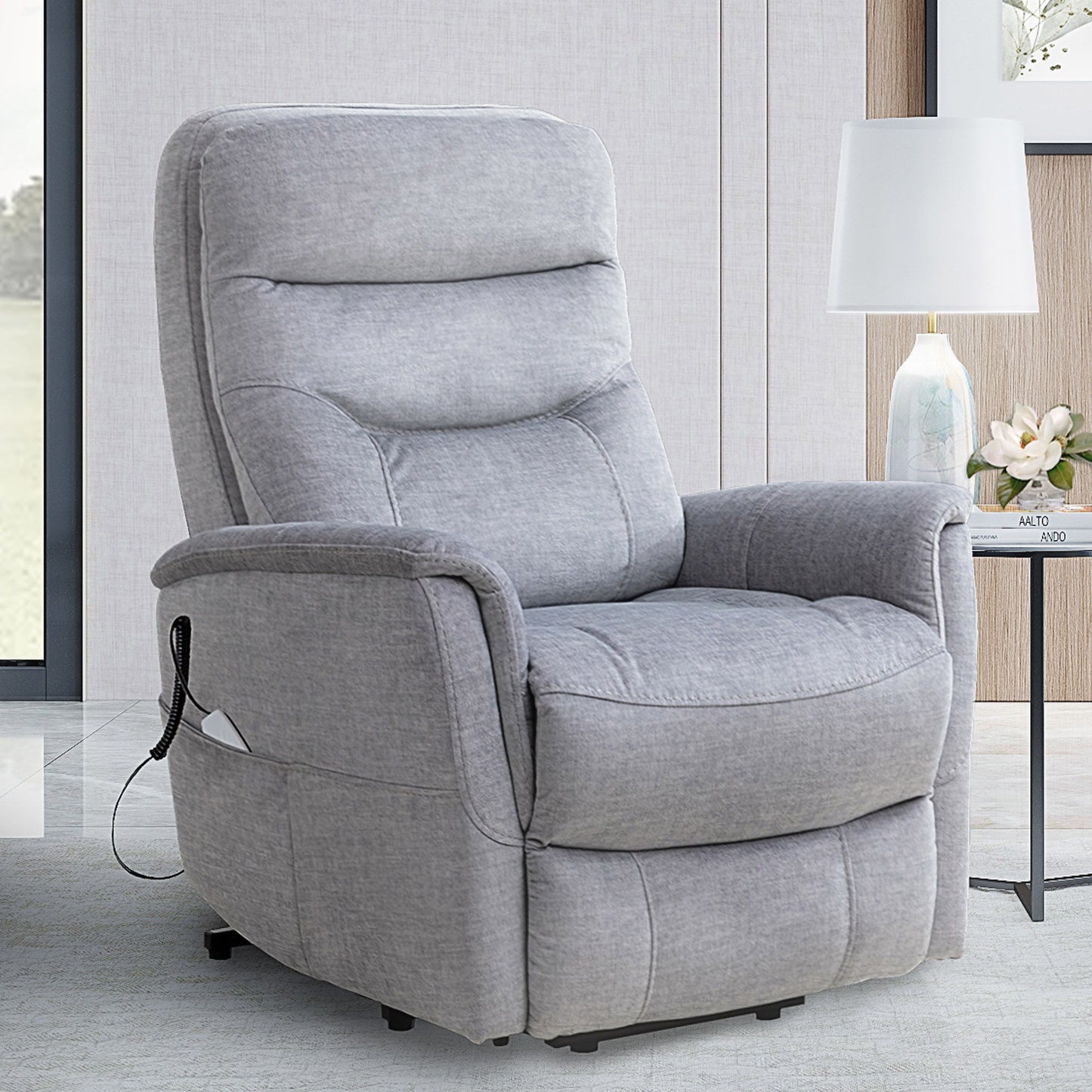 Gemini - Power Lift Recliner With Articulating Headrest (Set of 2)