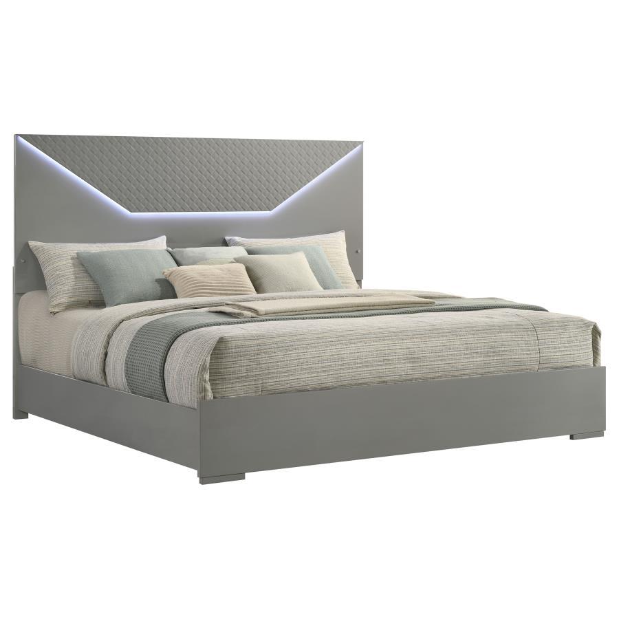 Ives - Panel Bed LED Headboard
