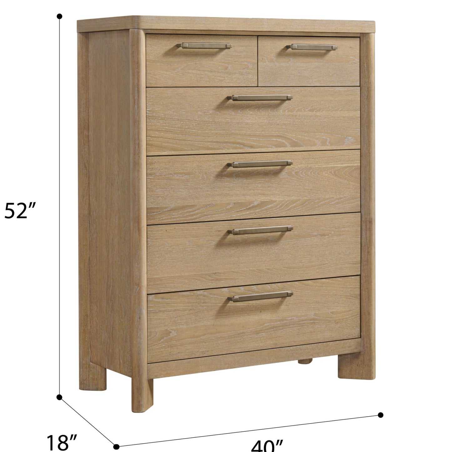 Pacific Grove - Chest - Light Brown