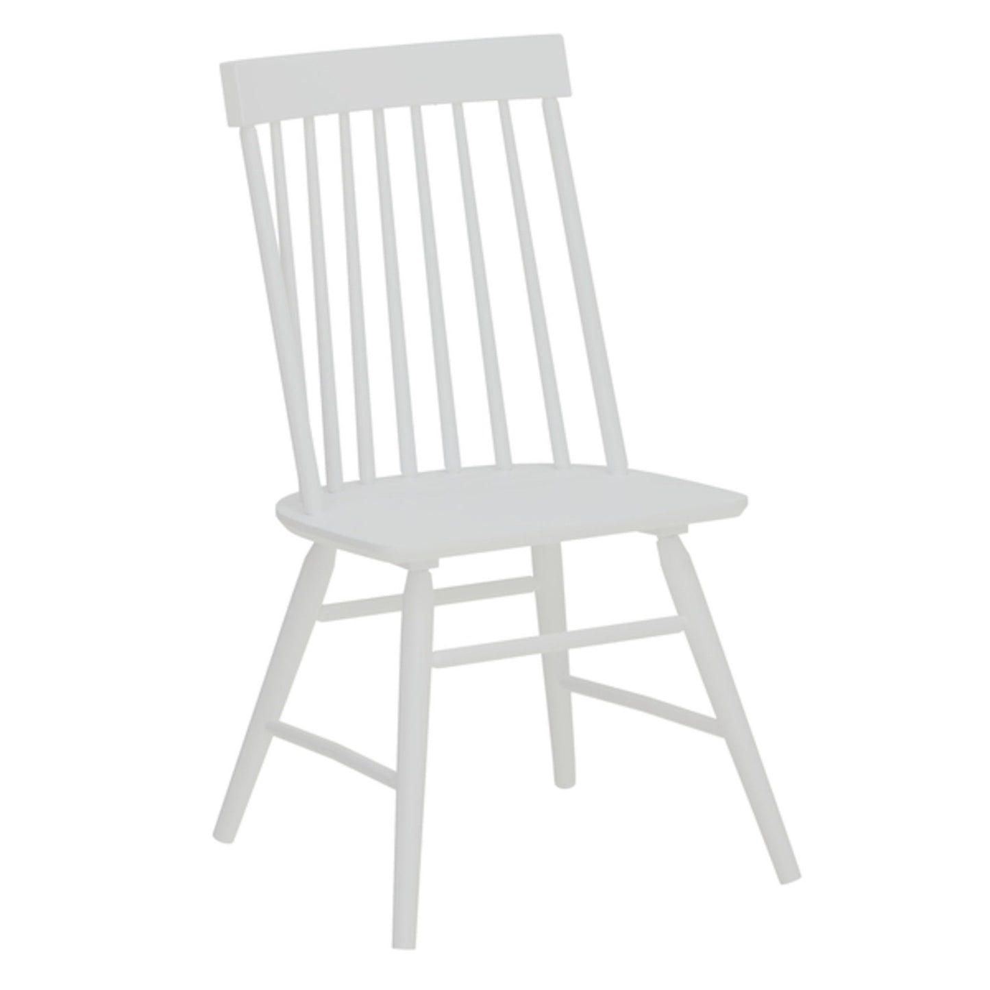 Midland - Dining Chair With Solid Wood Construction - White