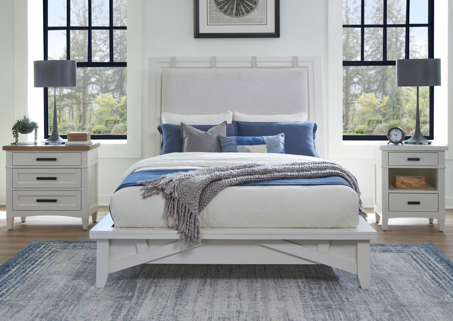 Americana Modern Bedroom - 9 Drawer Dresser - Cotton