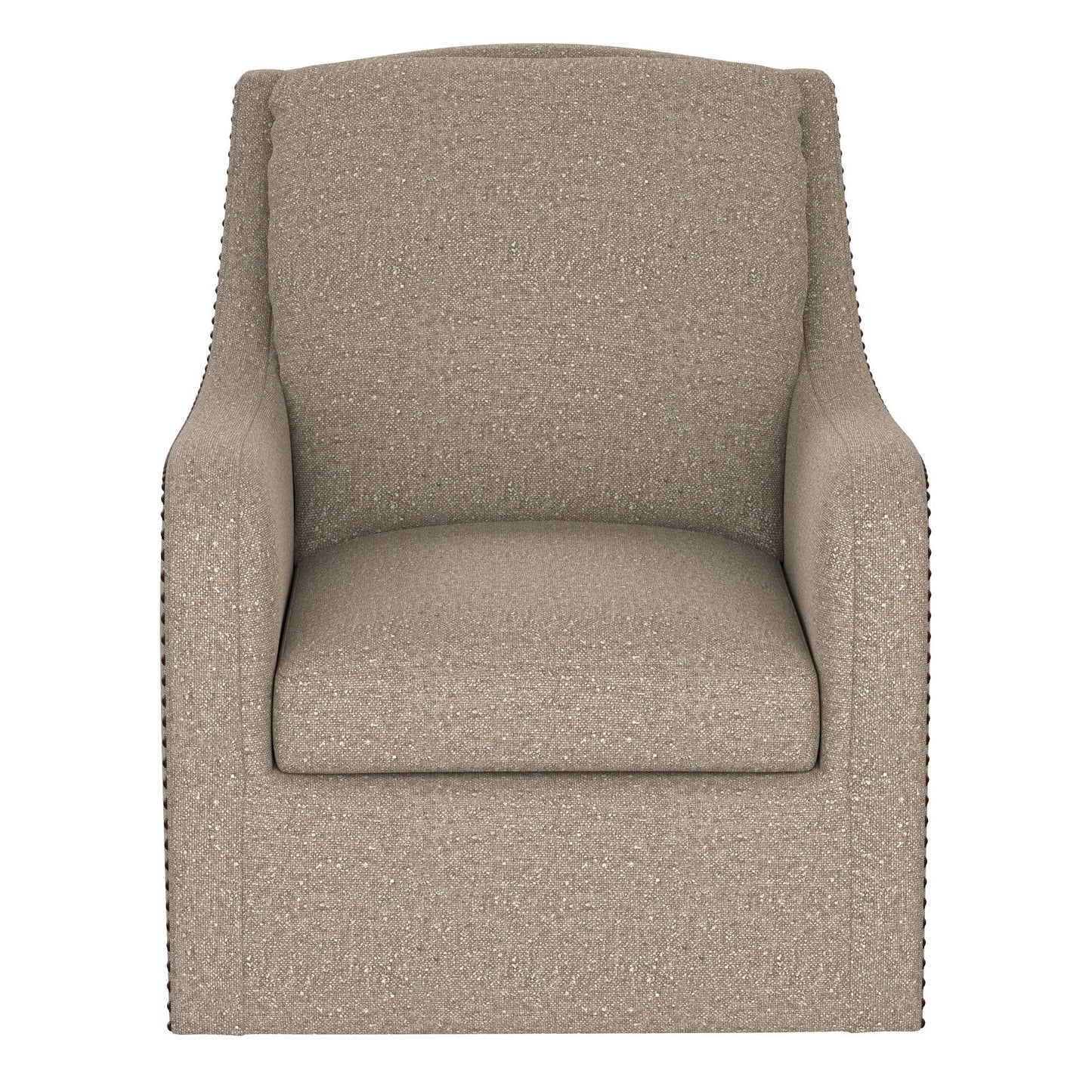 Anna - Swivel Chair - Taupe Canyon