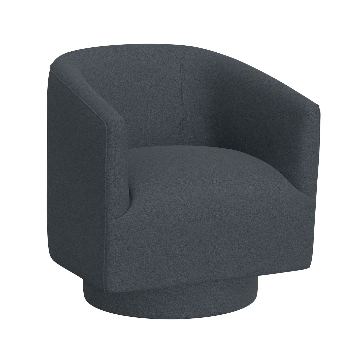 Brylee - Swivel Accent Chair - Midnight Blue