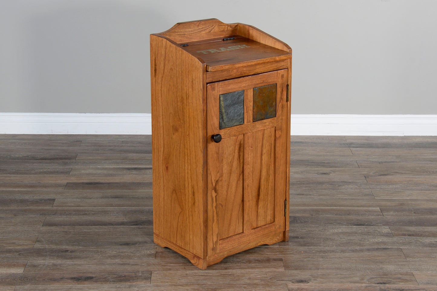 Sedona - Trash Box - Rustic Oak