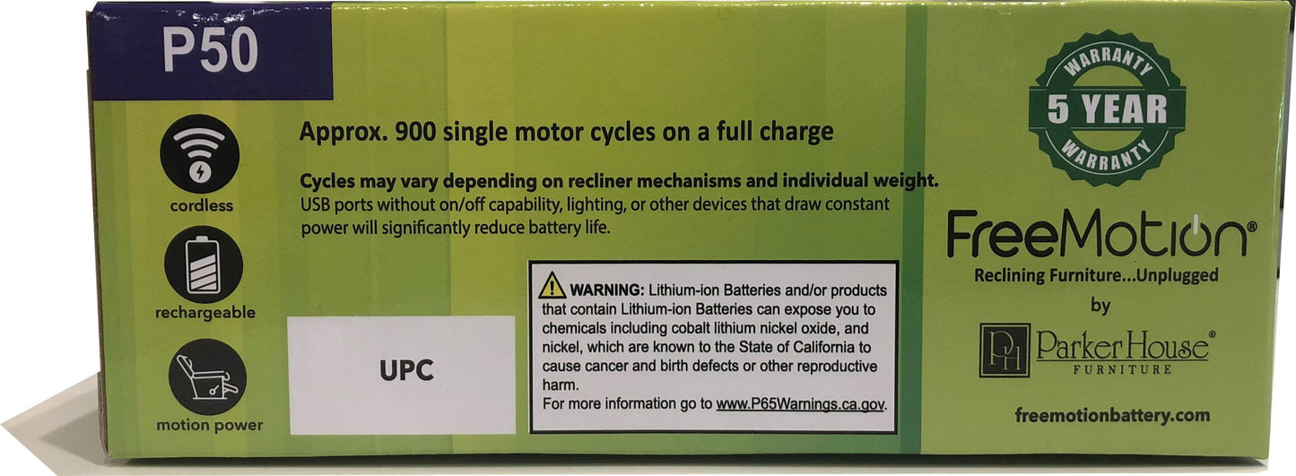 Freemotion - Battery 5000 mAh - Black