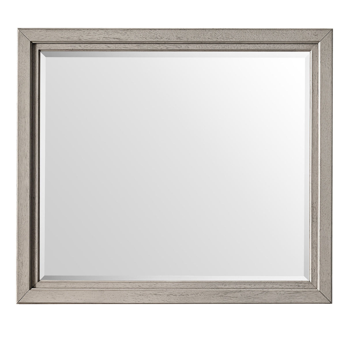 Coronado - Mirror With 1" Beveled Edge And Dresser Attachments - Khaki
