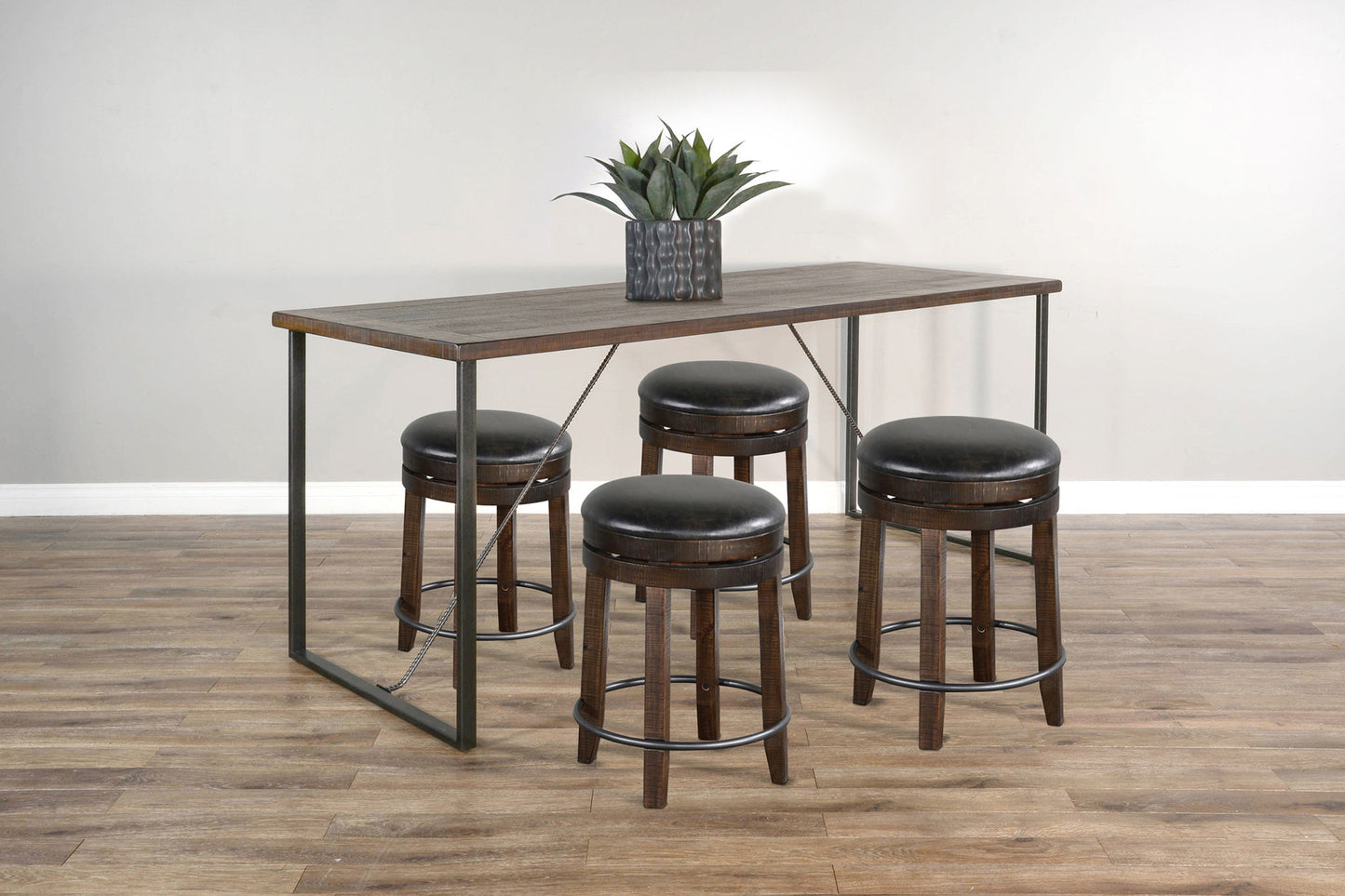 Newport - Counter Upholstered Height Friendship Set