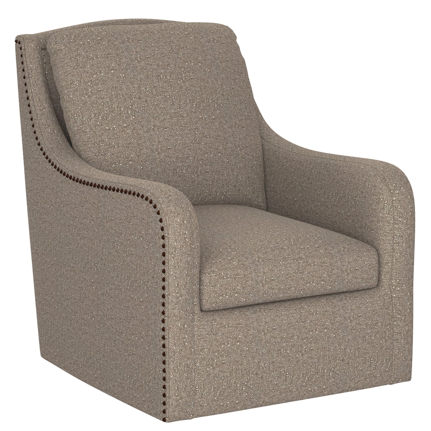 Anna - Swivel Chair - Taupe Canyon