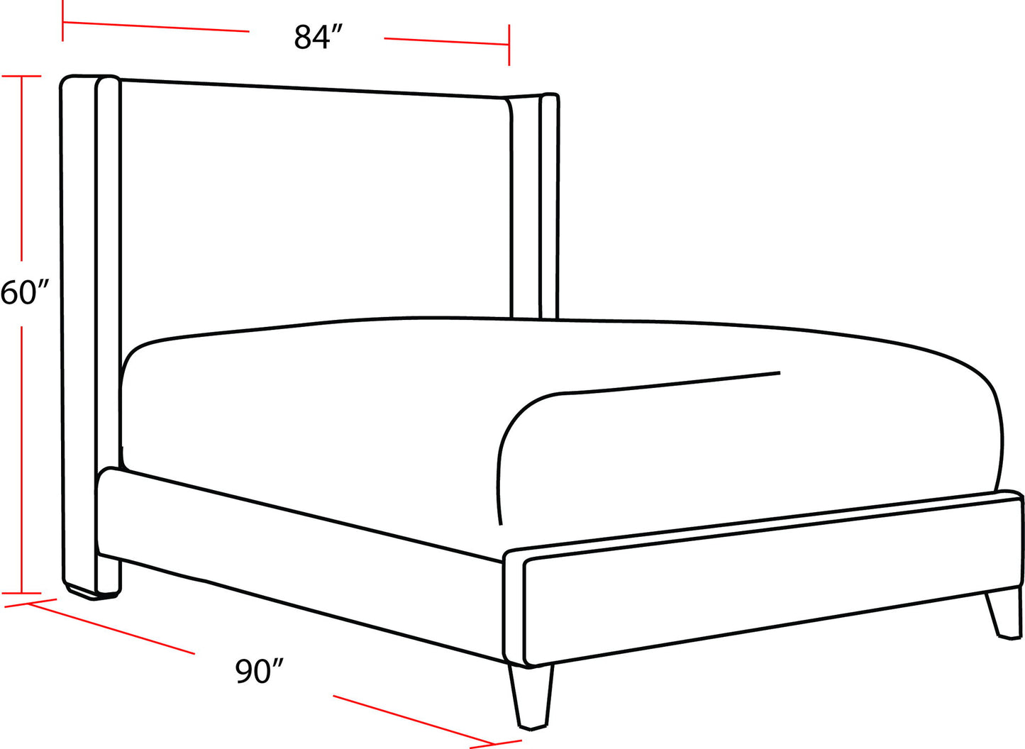 Angel - Upholstered Bed
