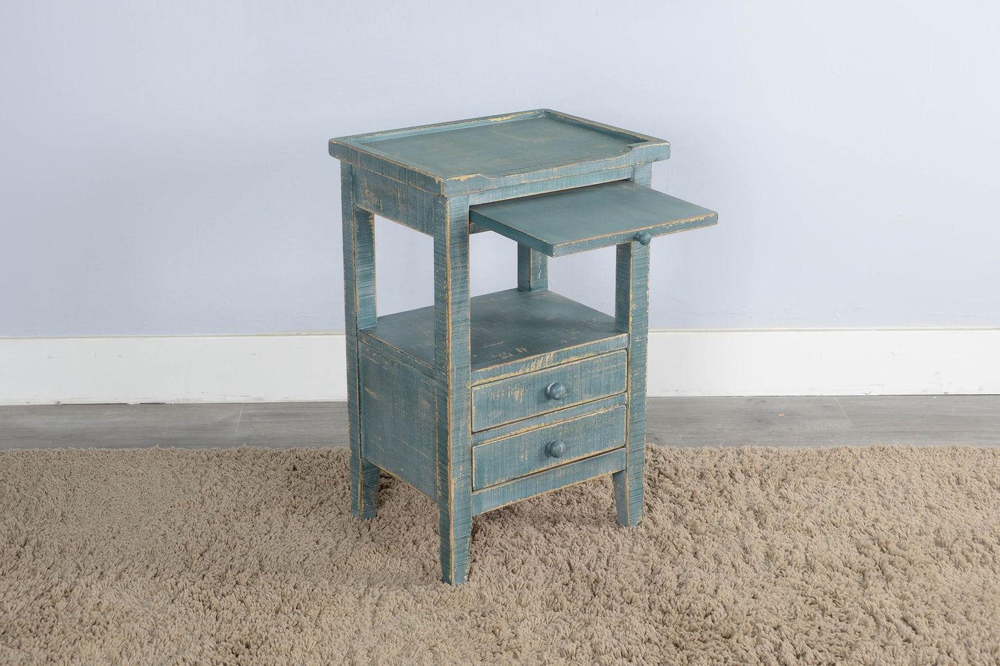 Marina - 27" Height Side Table - Sea Grass