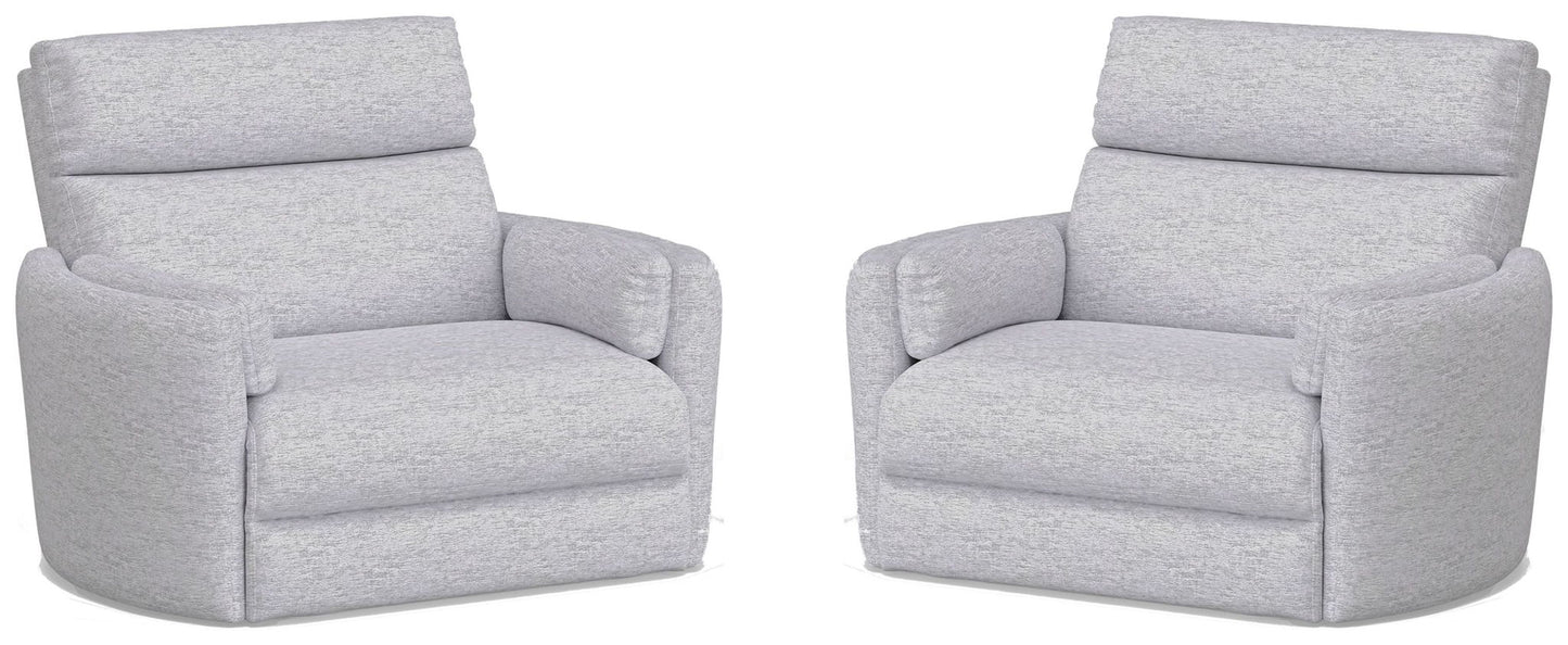 Radius Xl - Extra Wide Power Glider Recliner (Set of 2)