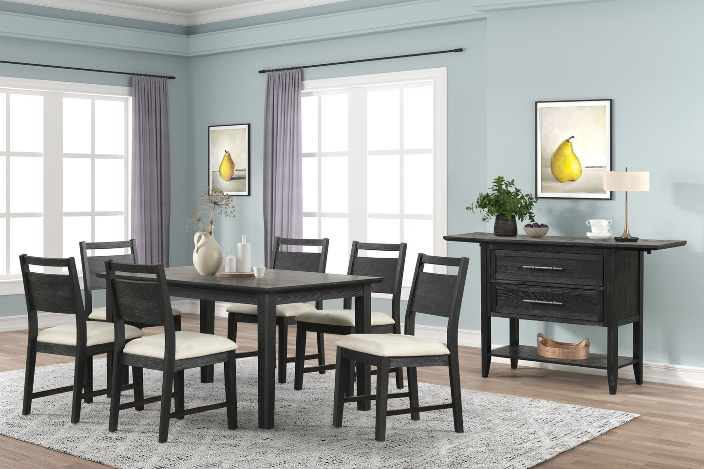 Sable Crest - Dining Set With Round Table