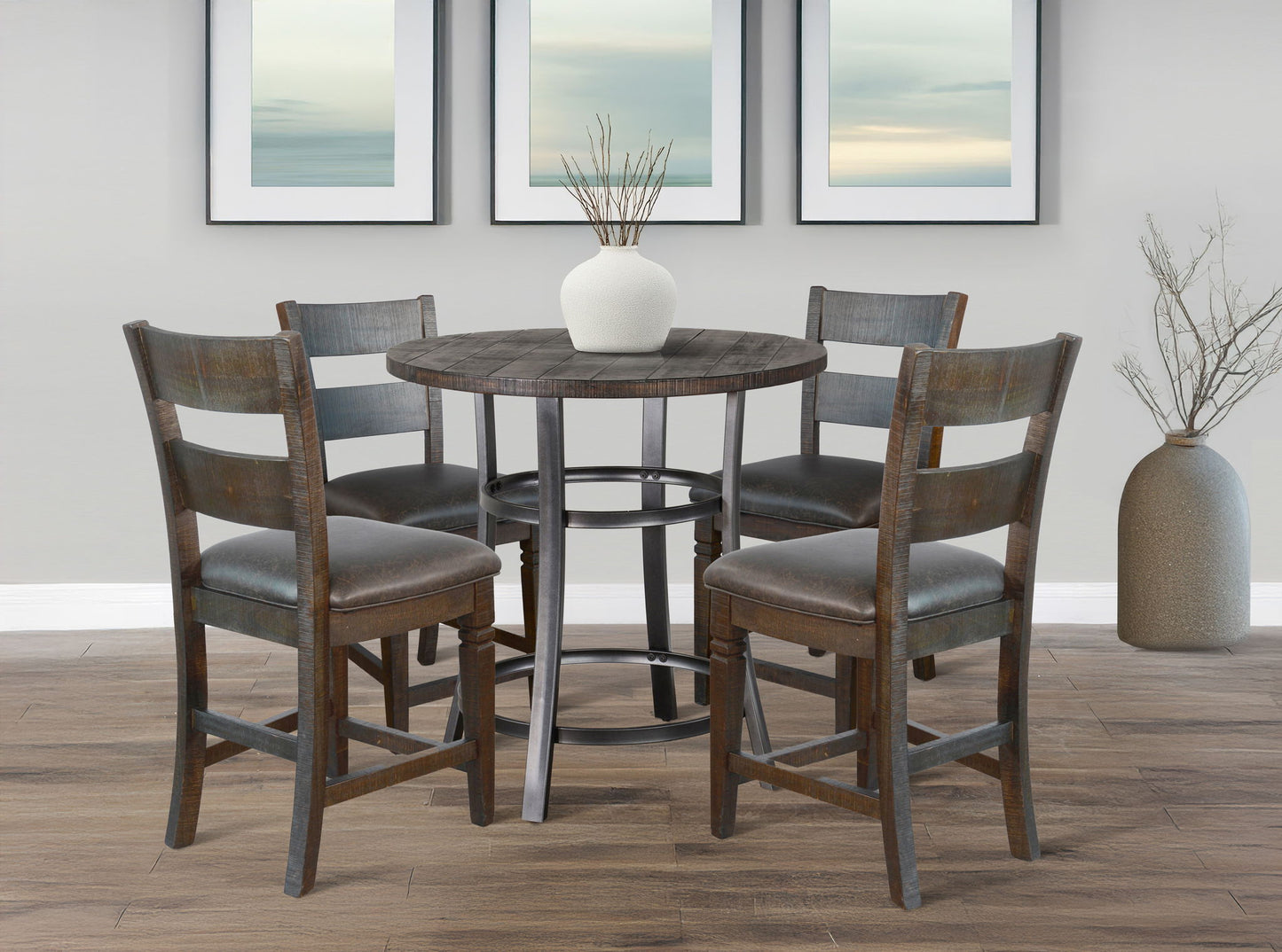 Counter Height Side Chair Dining Set