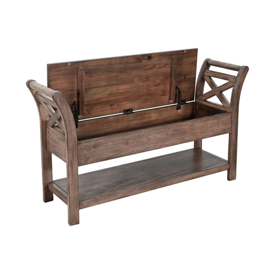 48" Accent Storage Bench - Buckskin