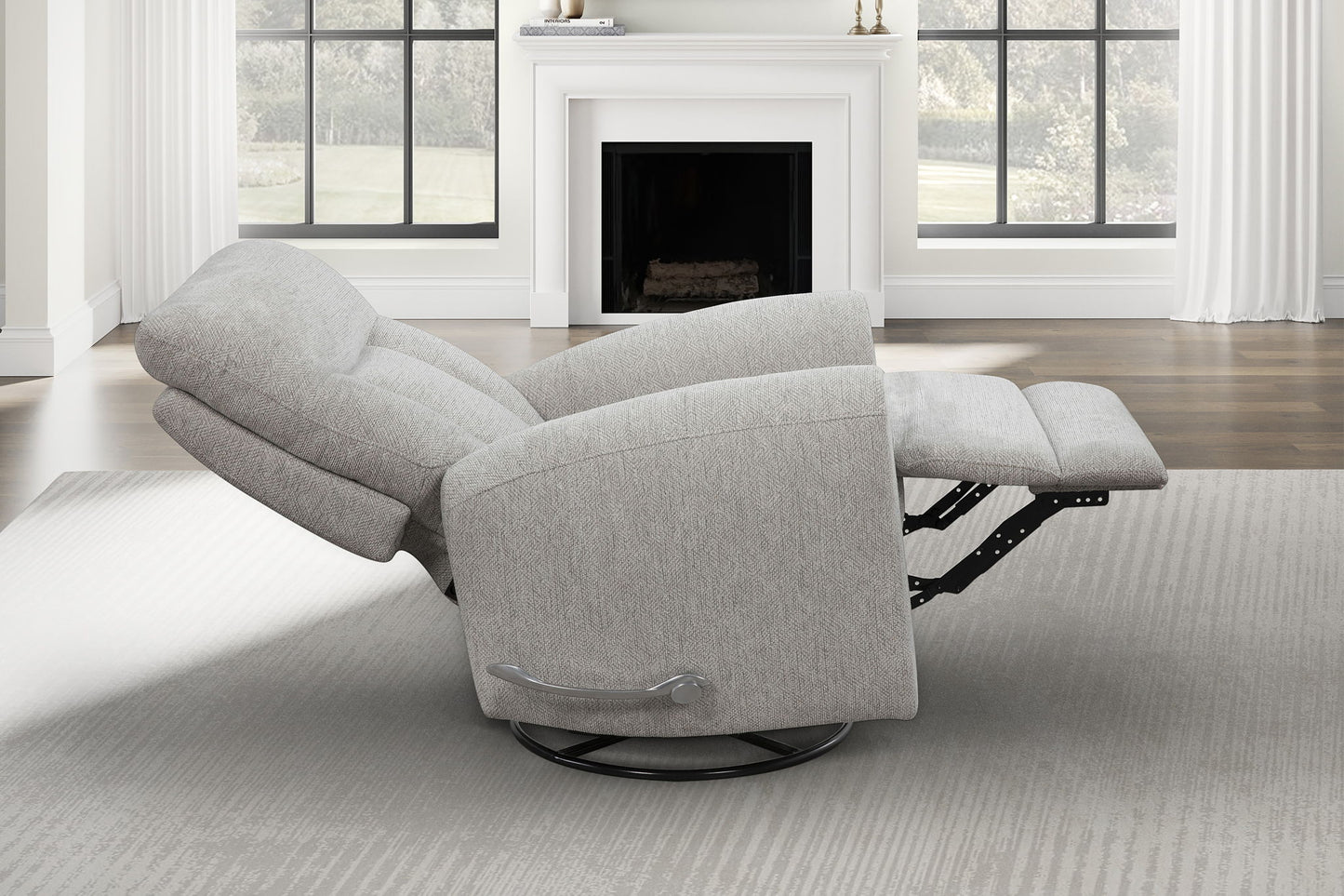 Natalia - Manual Swivel Glider Recliner (Set of 2)