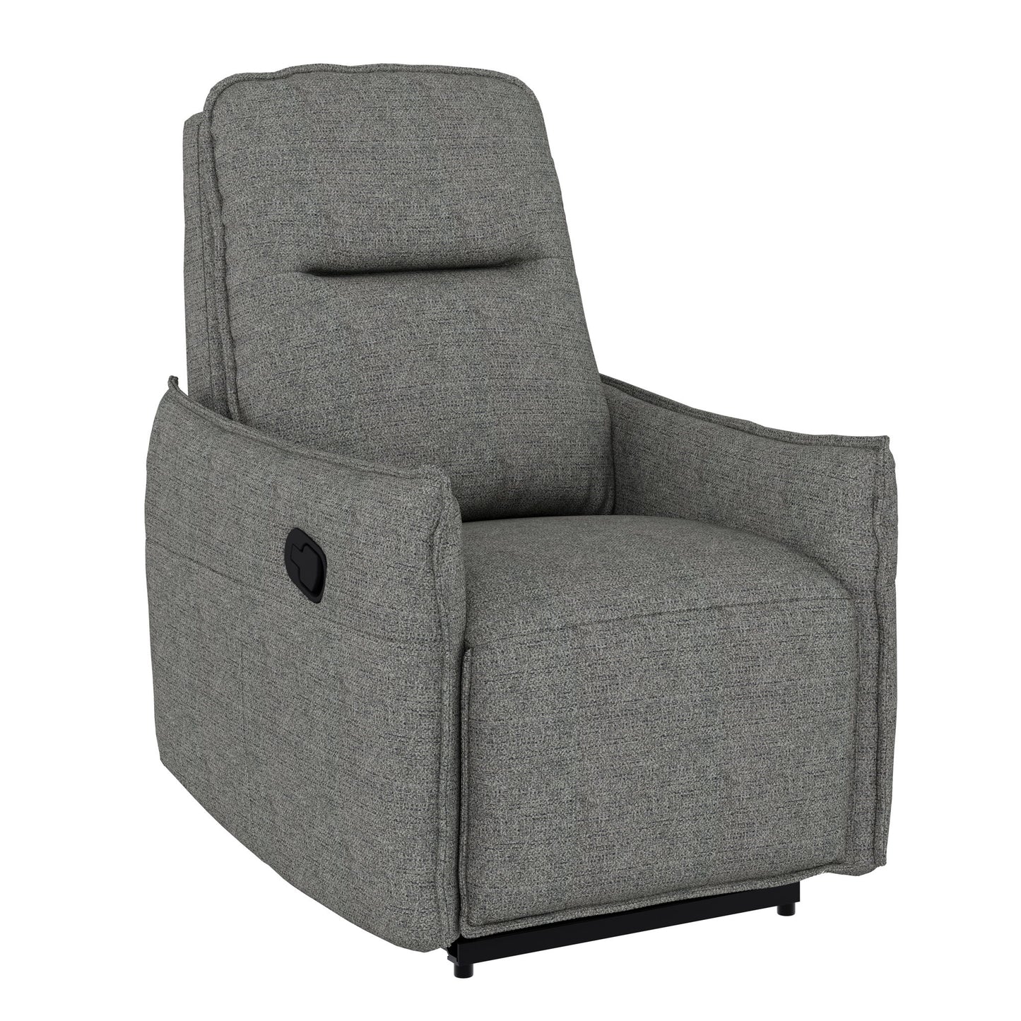 Justine - Manual Recliner - Charcoal