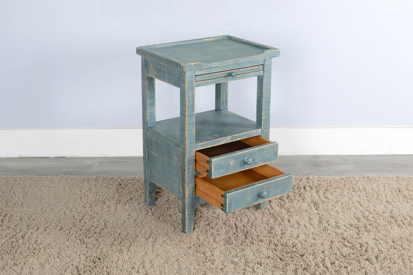 Marina - 27" Height Side Table - Sea Grass