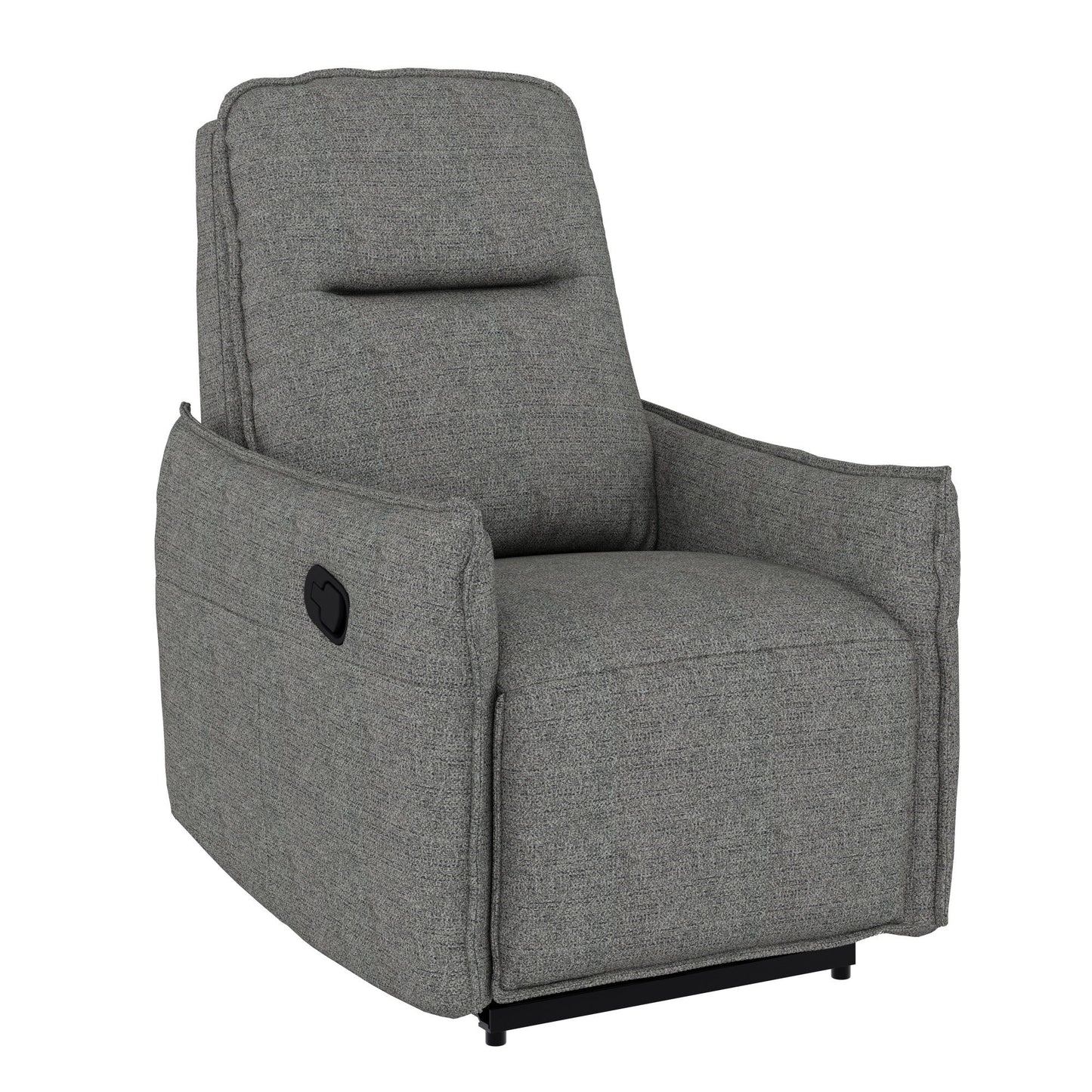 Justine - Manual Recliner - Charcoal