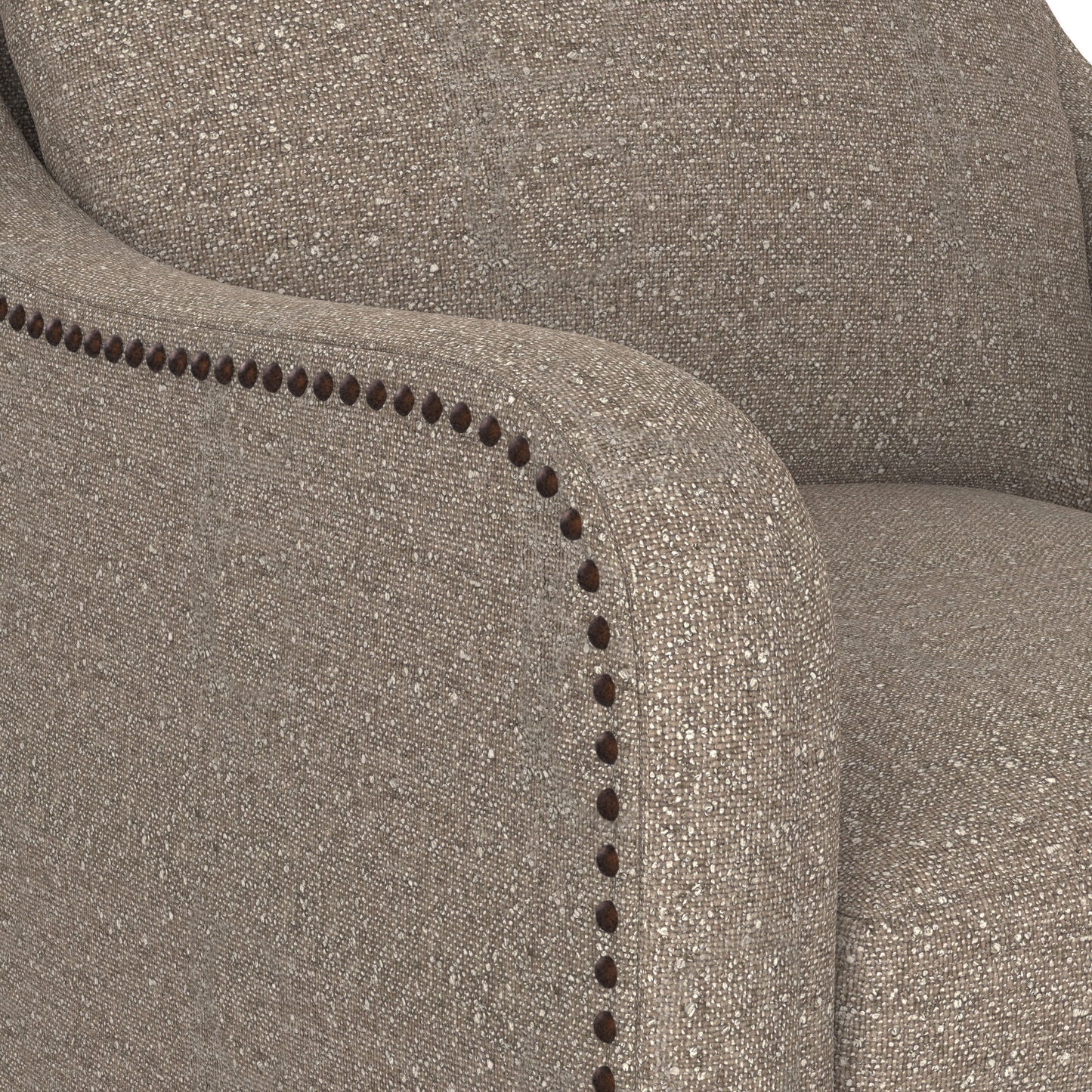 Anna - Swivel Chair - Taupe Canyon