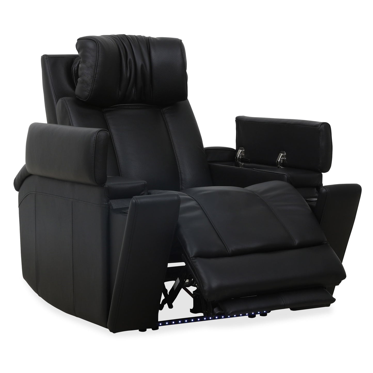 Phoenix - Zero Gravity Power 2 Seat Home Theater Seating With Wedge And Immersive Audio