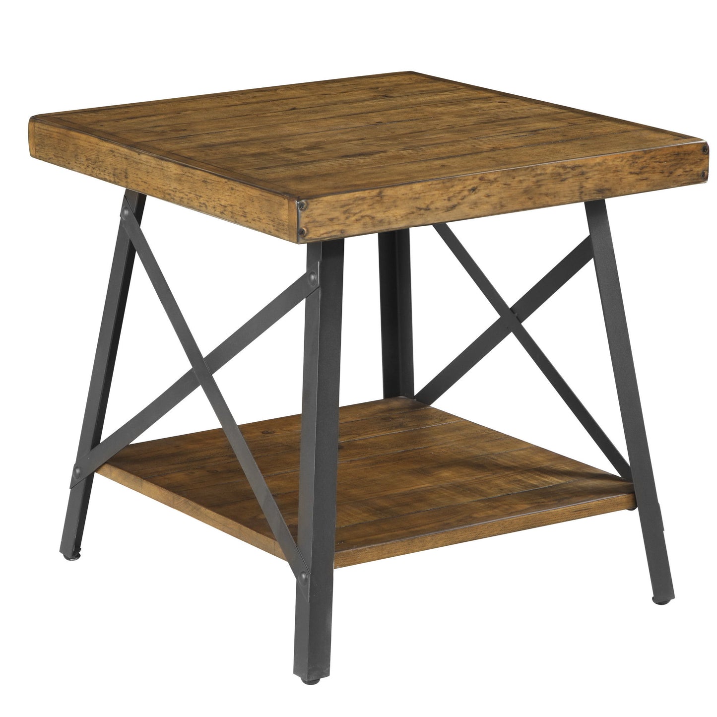 Chandler - End Table - Pine Brown