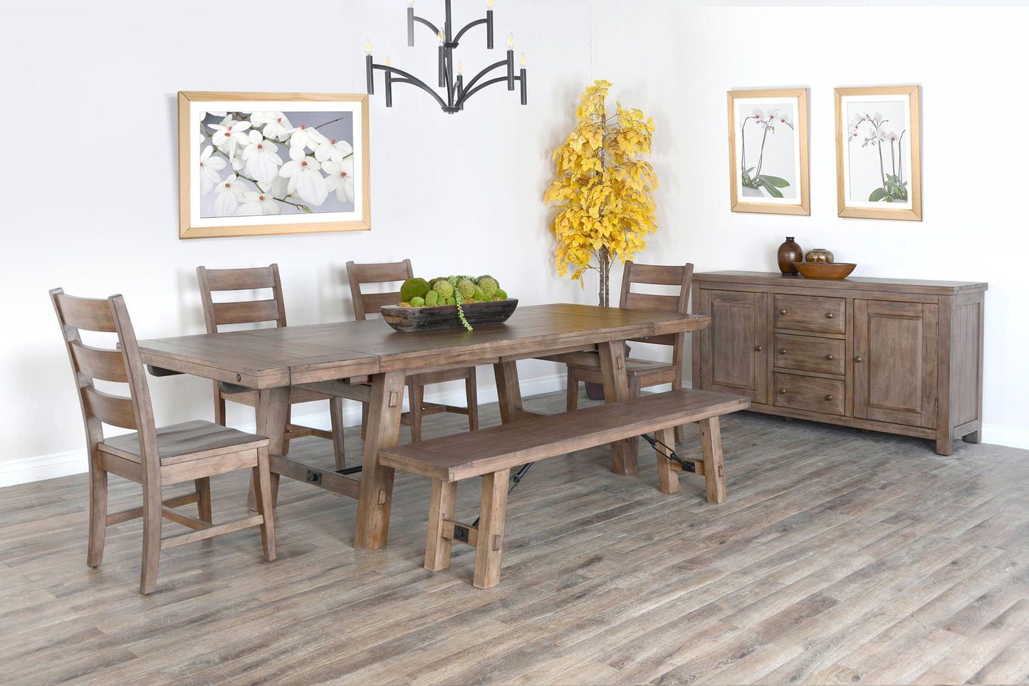 Doe Valley - Bench - Light Brown