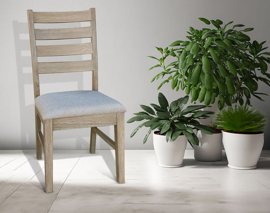 Evy - Ladderback Dining Chair (Set of 2) - Wheat