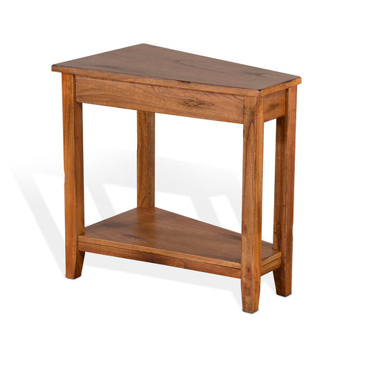Sedona - Chair Side Table - Rustic Oak