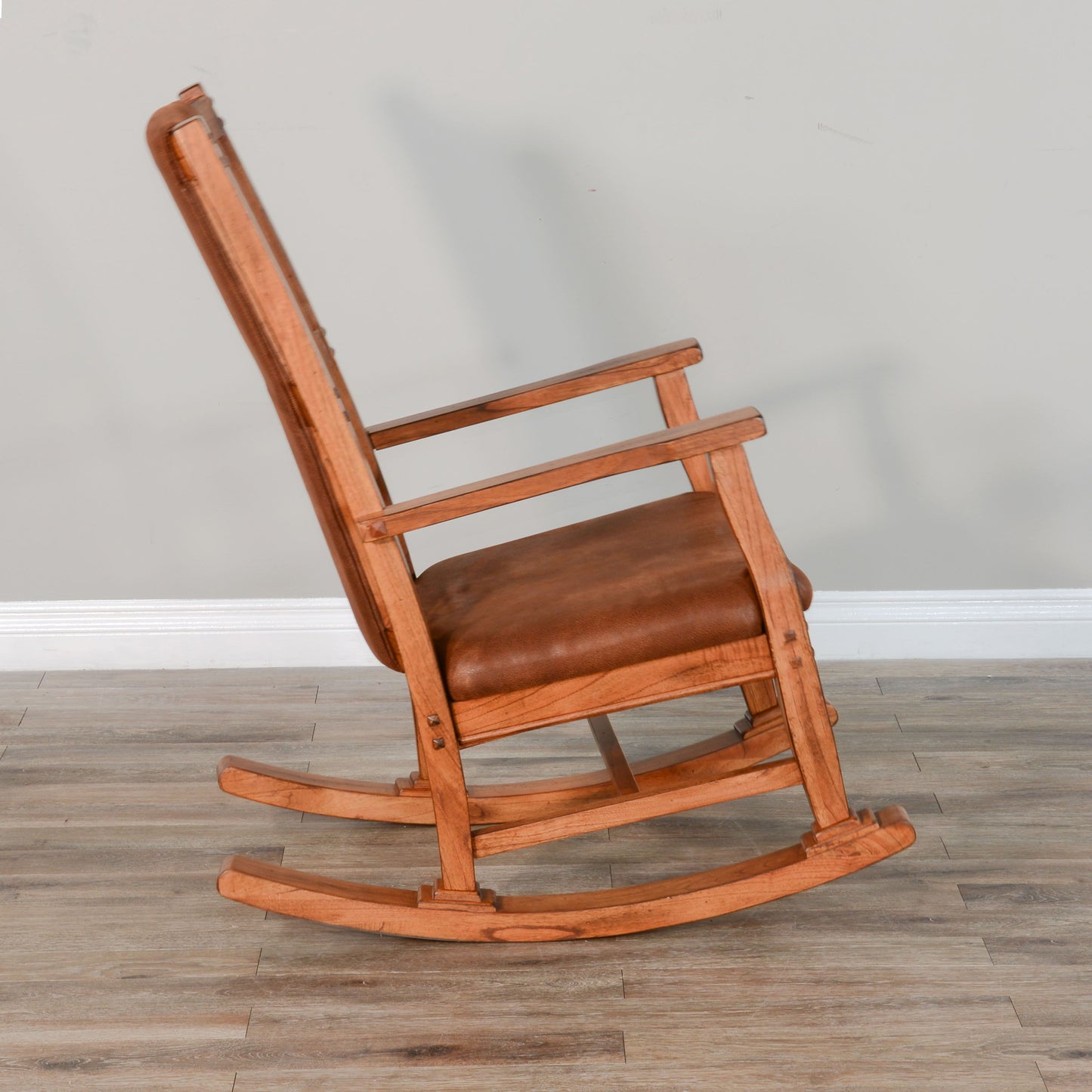 Sedona - Rocker, Cushion Seat & Back - Rustic Oak