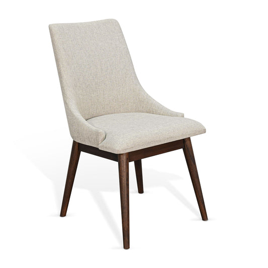 American Modern - Upholstered Cushion Seat Dining Chair (Set of 2) - Walnut